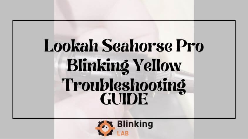 Lookah Seahorse Pro Blinking Yellow