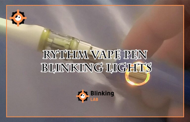 Rythm Vape Pen Blinking Lights