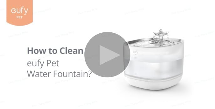 Eufy Pet Water Fountain Blinking Red Light