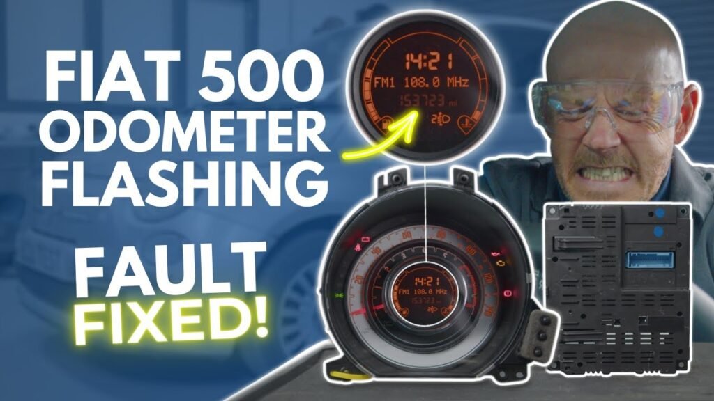 Fiat 500 Odometer Blinking