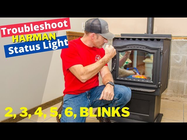 Harman Pellet Stove Status Light Blinking 3 Times