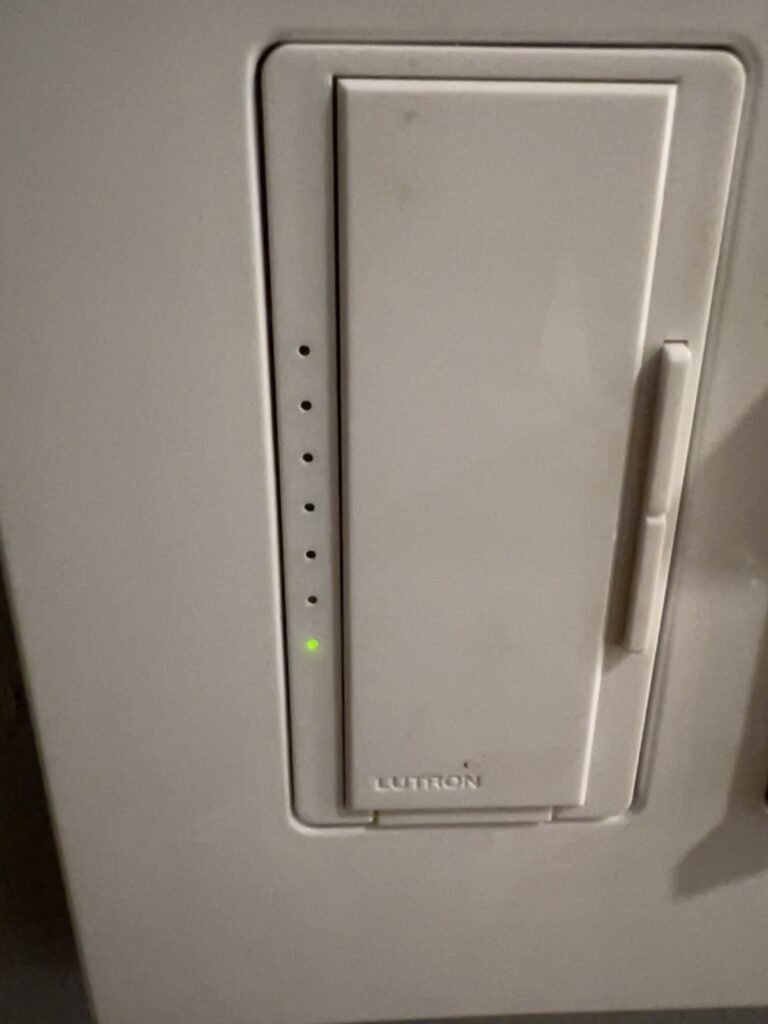 Lutron Dimmer Switch Blinking