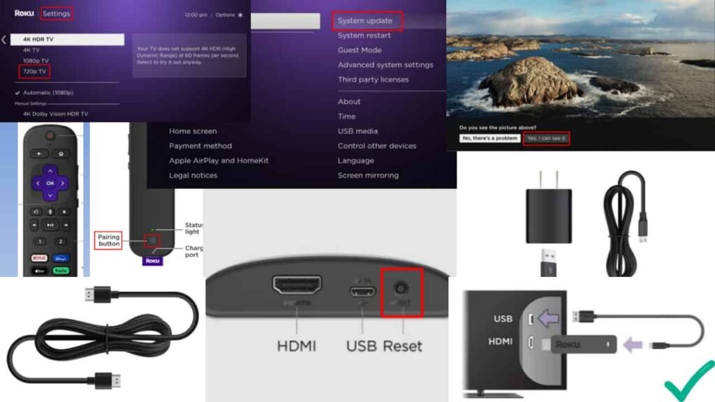 Roku Express Blinking White Light