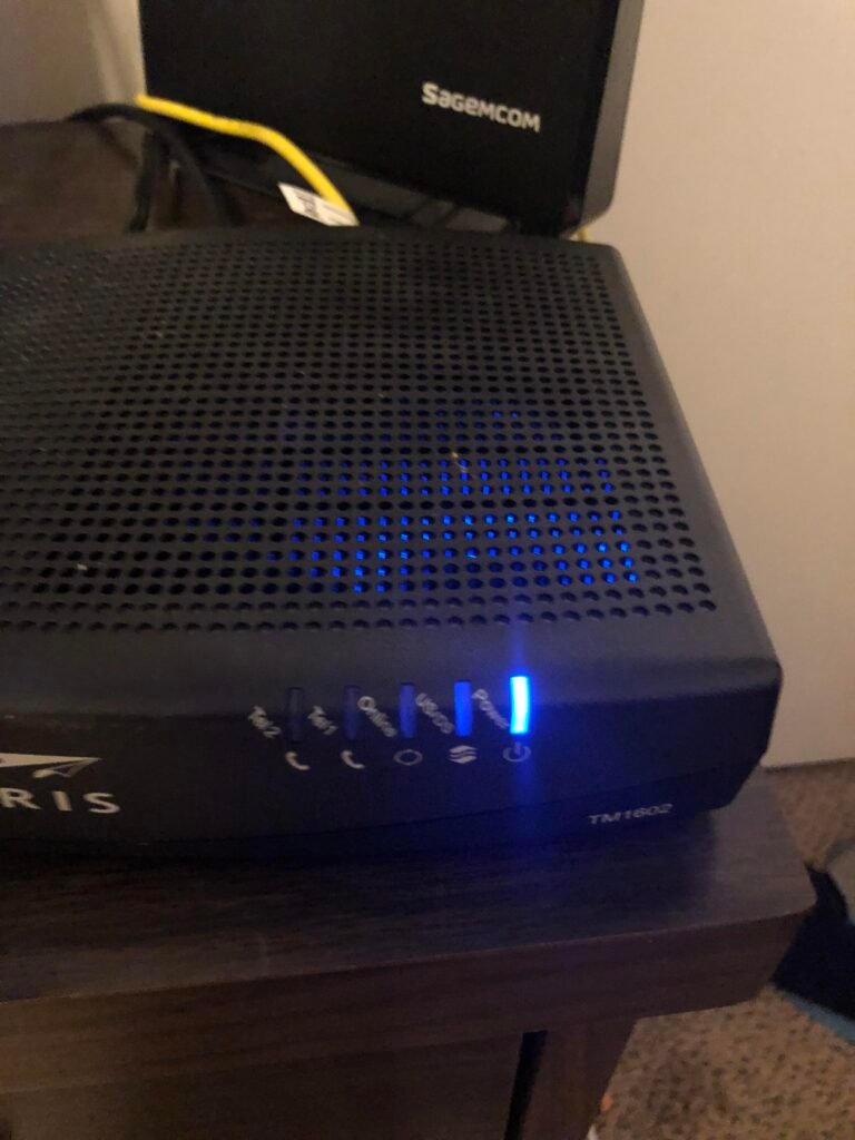 Spectrum Modem Us/Ds Blinking