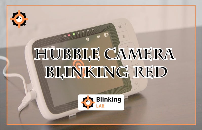 Hubble Camera Blinking Red