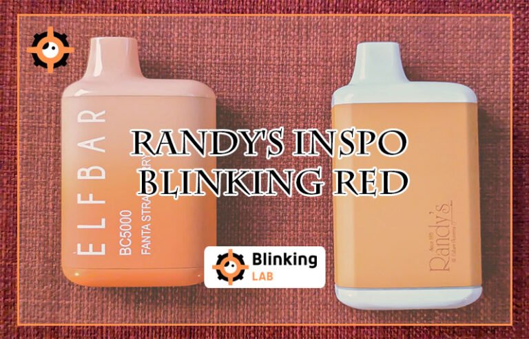 Randy'S Inspo Blinking Red