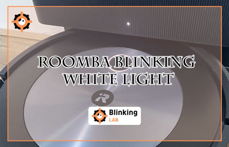 Roomba Blinking White Light
