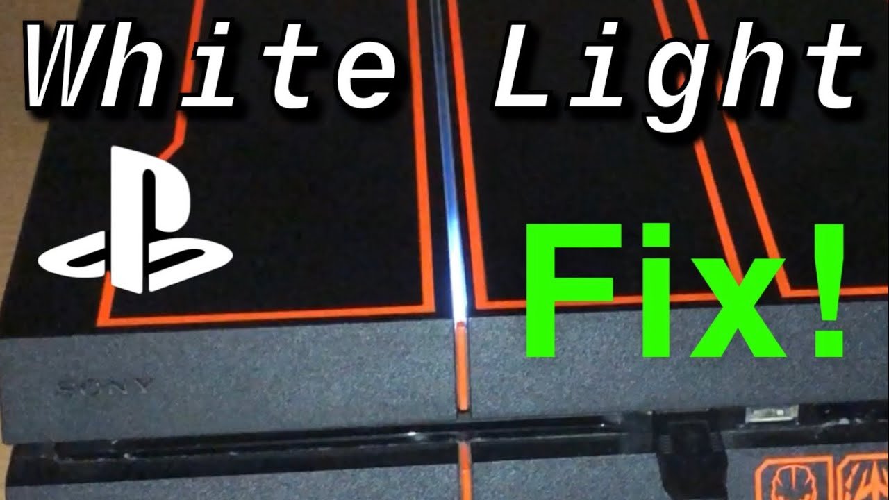 Ps4 White Light Blinking