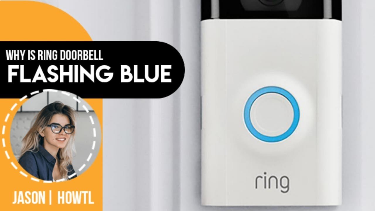 Ring Light Blinking Blue