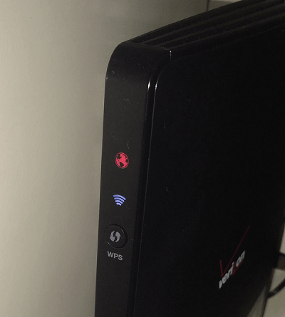 Verizon Router Blinking Red