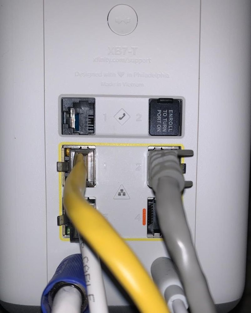 Xfinity Router Ethernet Port Blinking Orange