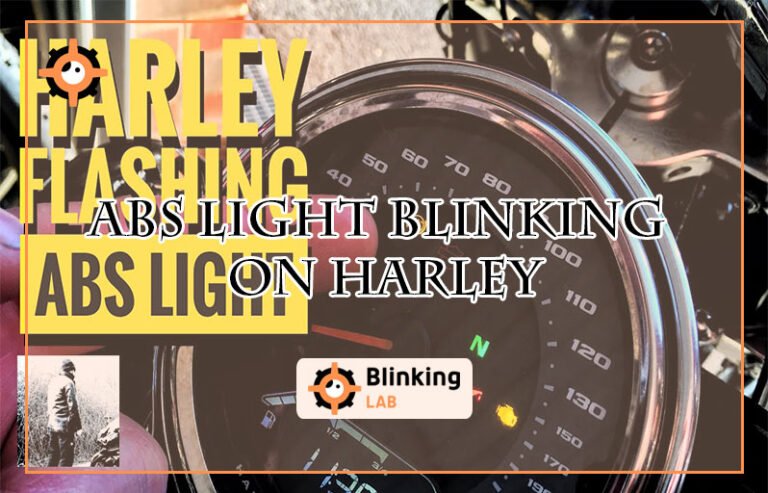 Abs Light Blinking on Harley
