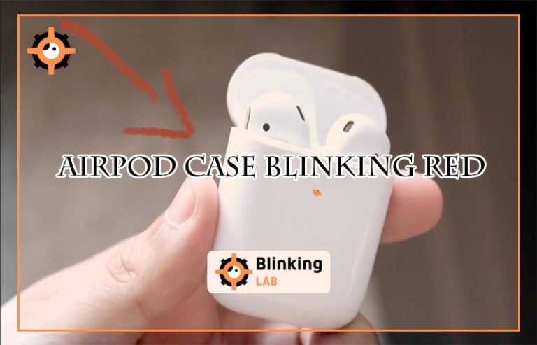 Airpod Case Blinking Red-FI