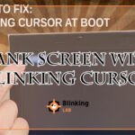Blank Screen With Blinking Cursor-FI
