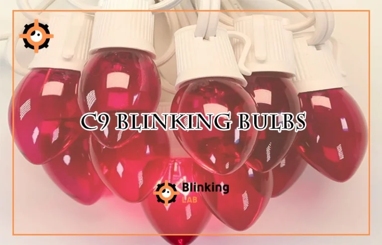 C9 Blinking Bulbs