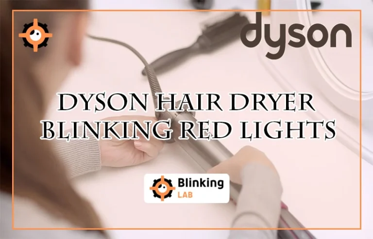 Dyson Hair Dryer Blinking Red Lights-fi