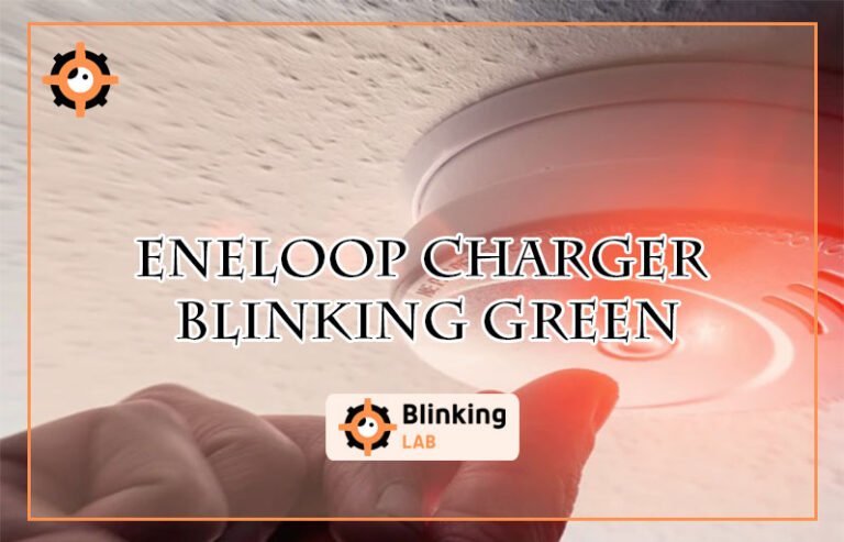 Eneloop Charger Blinking Green-FI