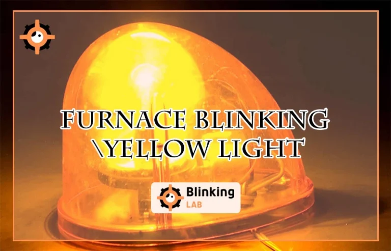 Furnace Blinking Yellow Light