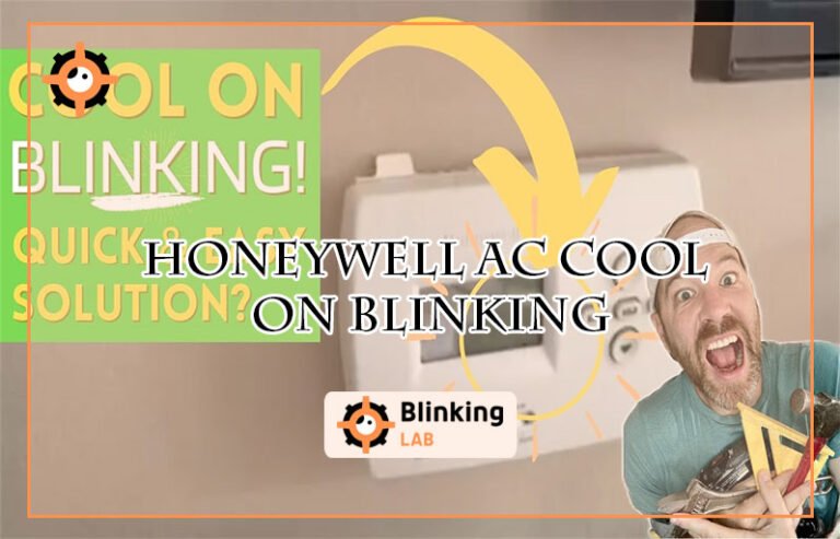 Honeywell Ac Cool on Blinking
