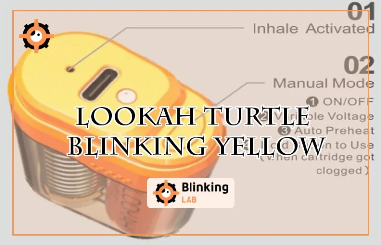 Lookah Turtle Blinking Yellow-FI