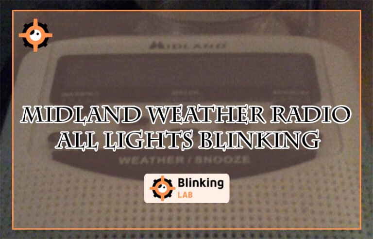 Midland Weather Radio All Lights Blinking-FI