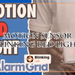 Motion Sensor Blinking Red Light-FI