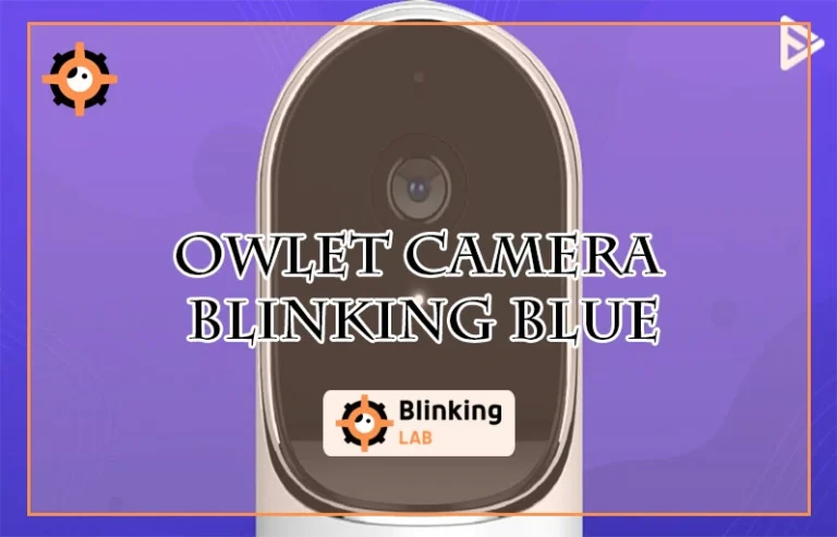 Owlet Camera Blinking Blue-FI