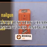 Paslode Battery Charger Blinking Red And Green