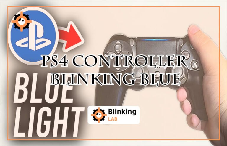 Ps4 Controller Blinking Blue