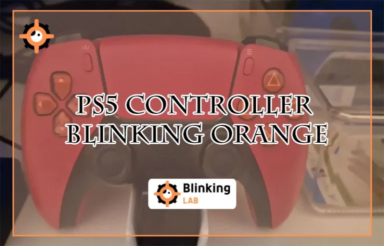 Ps5 Controller Blinking Orange
