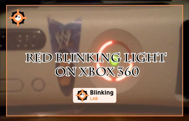 Red Blinking Light on Xbox 360