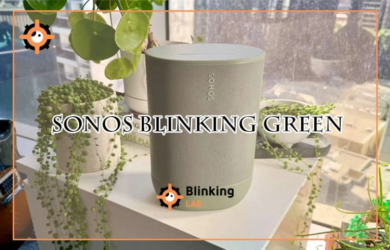Sonos Blinking Green