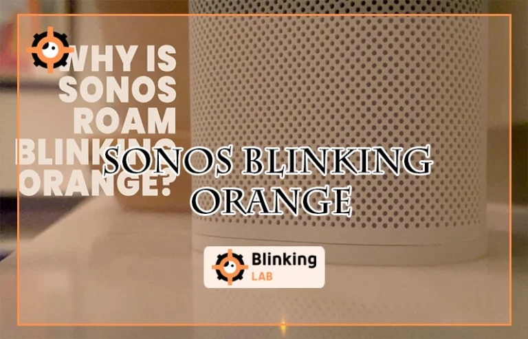 Sonos Blinking Orange