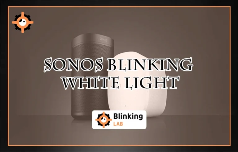 Sonos Blinking White Light-fi