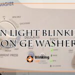 Spin Light Blinking on Ge Washer