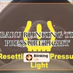 Subaru Blinking Tire Pressure Light