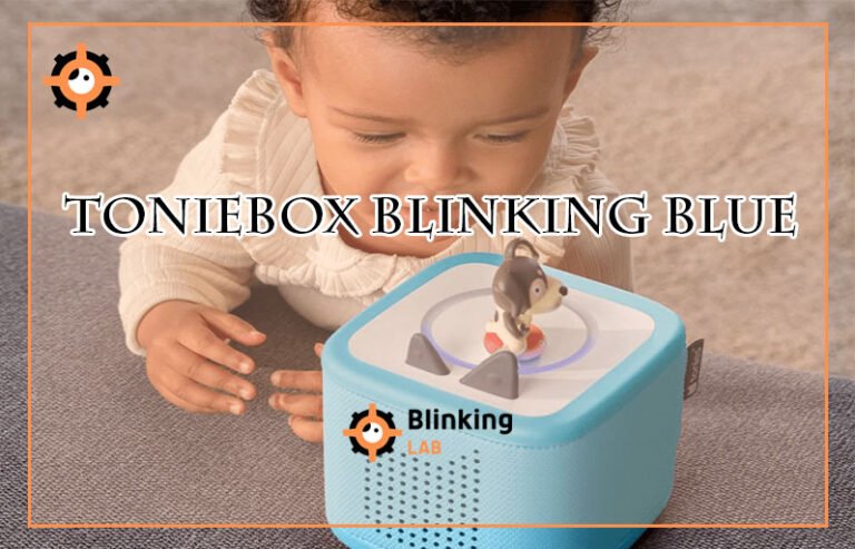 Toniebox Blinking Blue