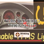 Tpms Blinking Then Solid