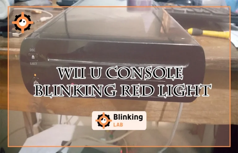 Wii U Console Blinking Red Light