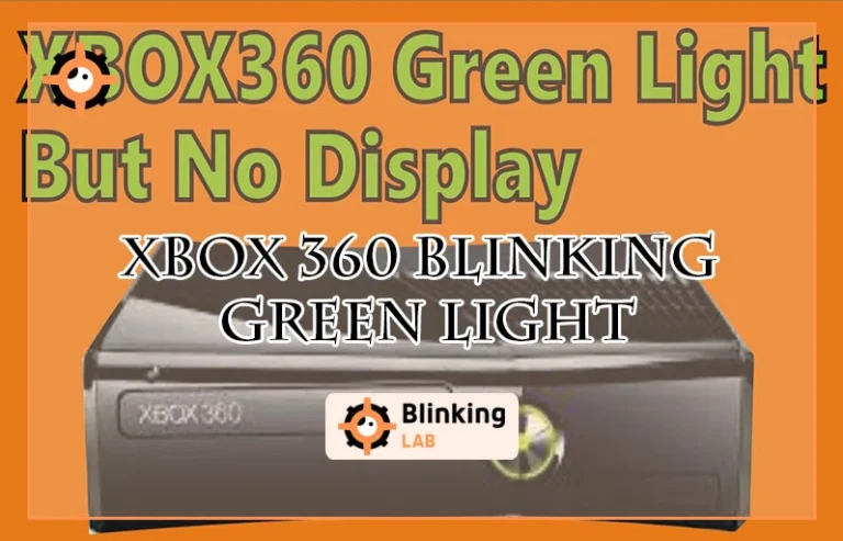 Xbox 360 Blinking Green Light