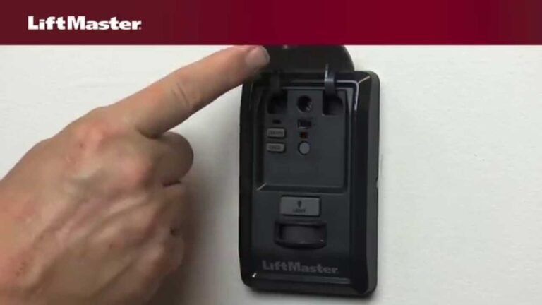 Chamberlain Garage Door Opener Blinking