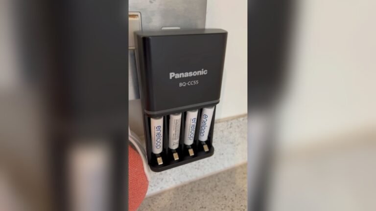 Eneloop Charger Blinking Green