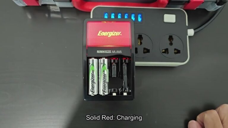 Energizer Battery Charger Blinking Red
