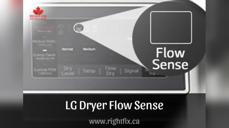 Flow Sense Blinking on Lg Dryer