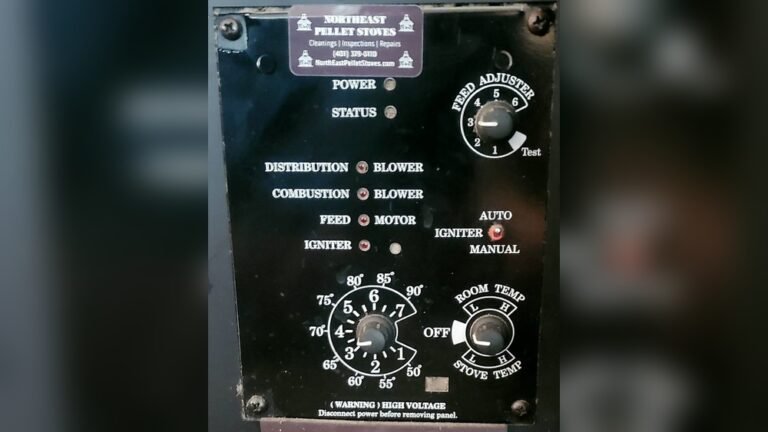 Harman Pellet Stove Status Light Blinking 5 Times