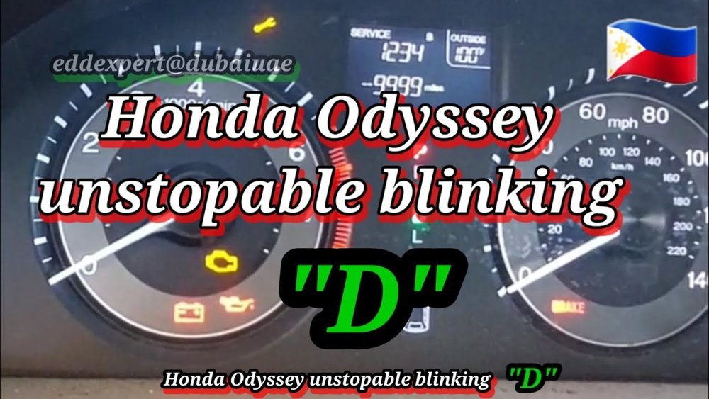 Stunning Blinking D On Honda Odyssey Images