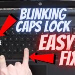 Hp Laptop Not Turning on Caps Lock Blinking