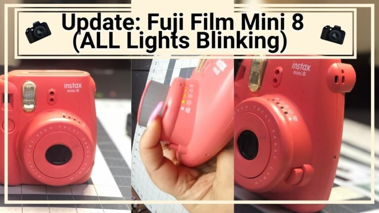 Instax Lights Blinking