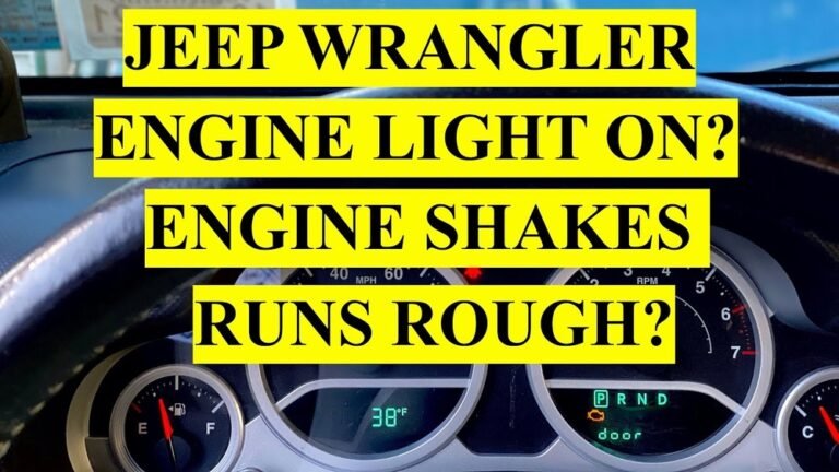 Jeep Wrangler Blinking Check Engine Light