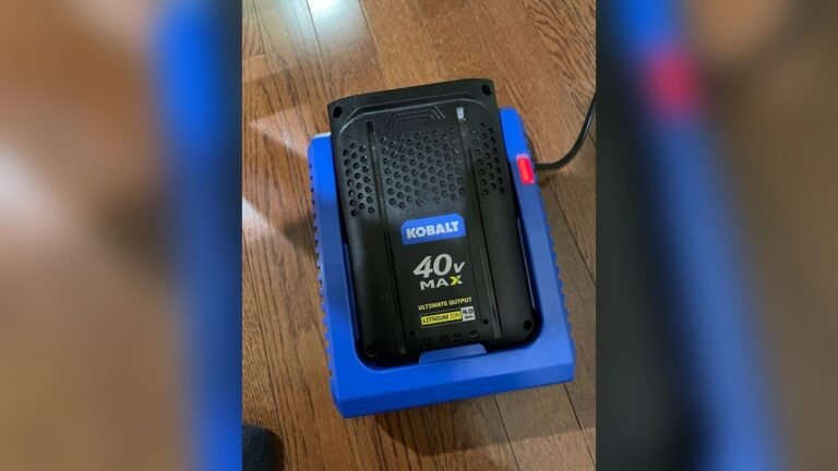 Kobalt 40V Battery Blinking Red